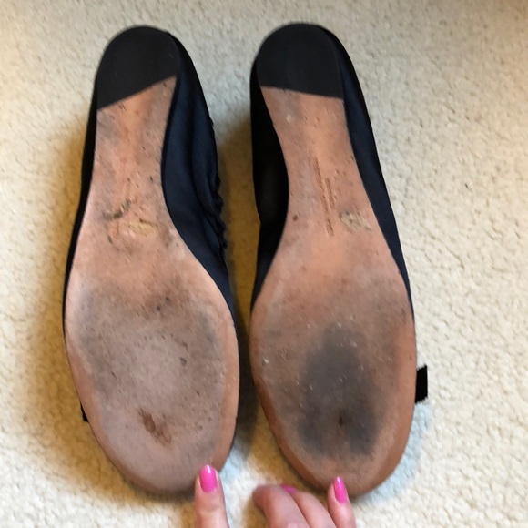 Vera Wang Lavender satin flats 10m - Picture 3 of 3